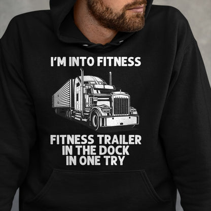 Best Truck Driver Life Shirt, Funny Trucker UnisexT-Shirt/Hoodie/Sweatshirt HLT00 - Best Truck Driver Art for Men Dad Women Trucking CDL Trucker T-Shirt (4)