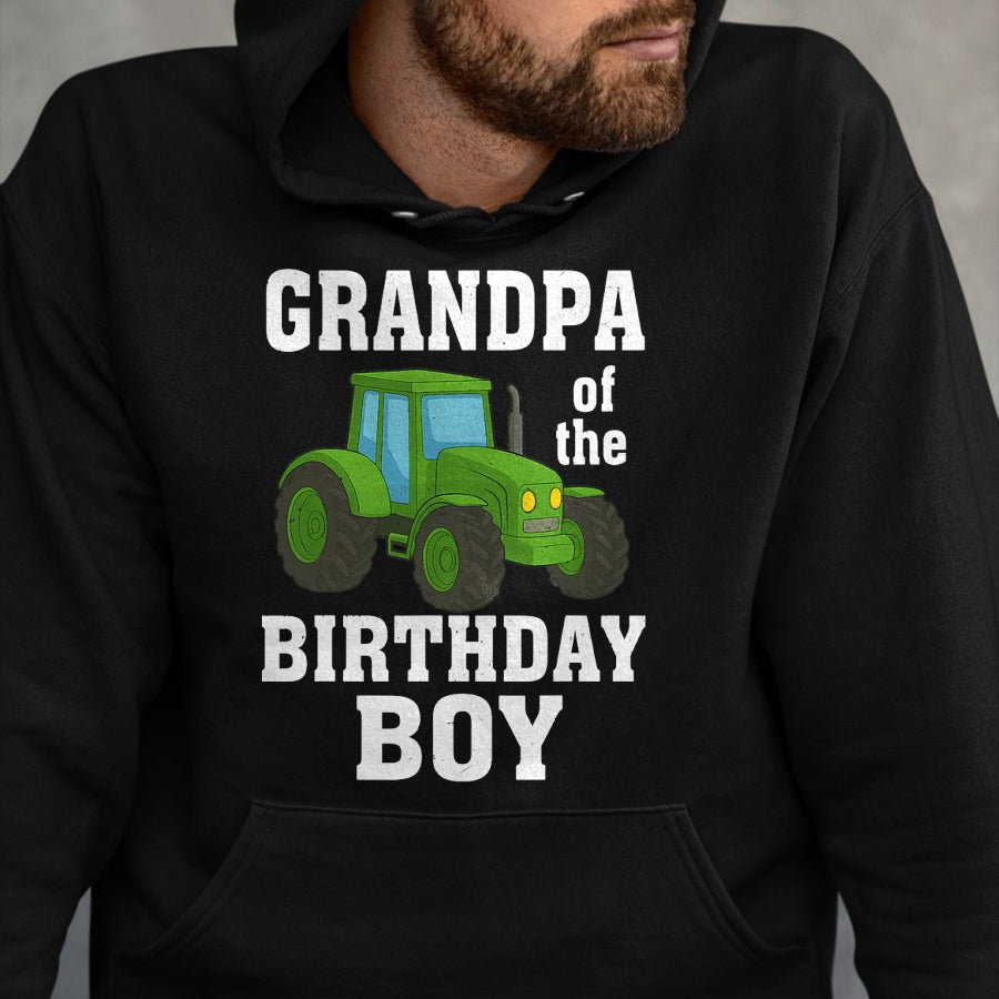 Best Farmer Life Shirt, Funny Farmer UnisexT-Shirt/Hoodie/Sweatshirt HLT00 - Funny Grandpa of The Birthday Boy Tractor Farm Family T-Shirt