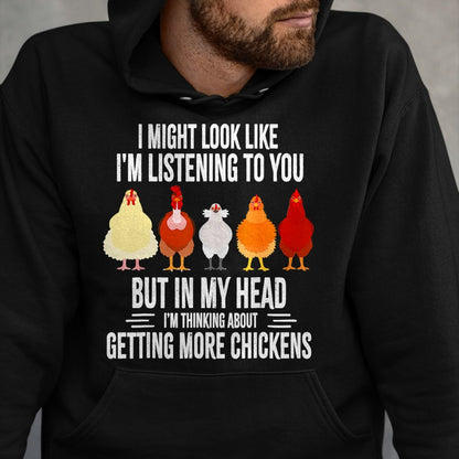 Best Farmer Life Shirt, Funny Farmer UnisexT-Shirt/Hoodie/Sweatshirt HLT00 - Funny Chicken Farmer Design Women Men Getting a lot Chickens T-Shirt Small