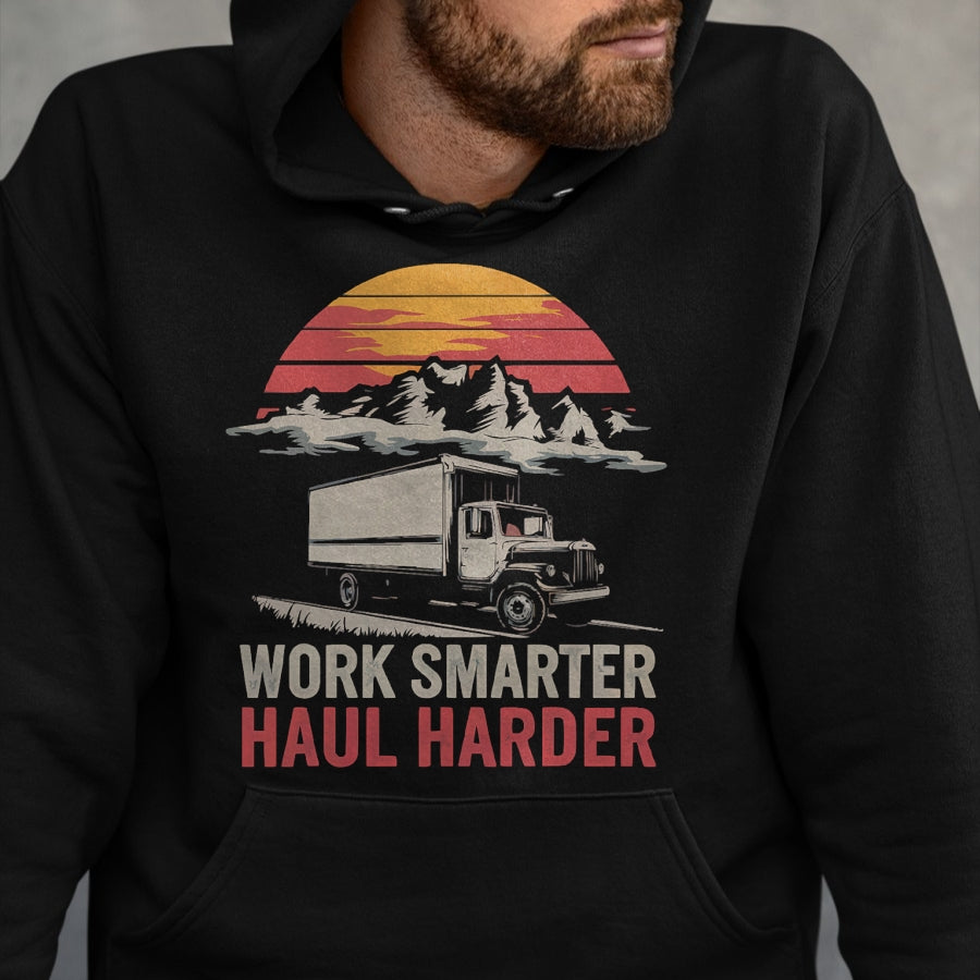 Best Truck Driver Life Shirt, Funny Trucker UnisexT-Shirt/Hoodie/Sweatshirt HLT00 - Box Truck Driving Truck Driver Proud Trucker T-Shirt