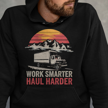 Best Truck Driver Life Shirt, Funny Trucker UnisexT-Shirt/Hoodie/Sweatshirt HLT00 - Box Truck Driving Truck Driver Proud Trucker T-Shirt