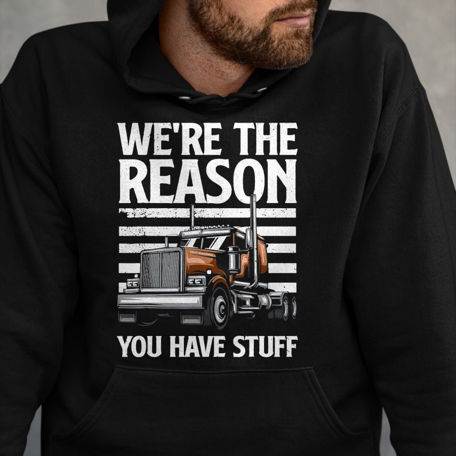 Best Truck Driver Life Shirt, Funny Trucker UnisexT-Shirt/Hoodie/Sweatshirt HLT00 - Funny Trucker Design for Men Women Semi Truck Driver Lover T-Shirt, Men, Black, 3X-Large
