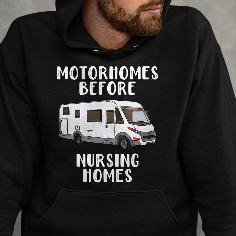 Best Grandpa Shirt, Proud Grandpa Unisex T-Shirt/Hoodie/Sweatshirt HLT00 - Funny RV Motorhome Gift For Seniors T-Shirt