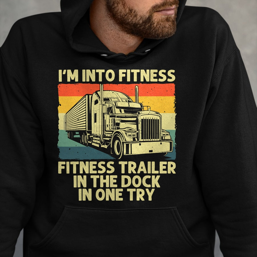 Best Truck Driver Life Shirt, Funny Trucker UnisexT-Shirt/Hoodie/Sweatshirt HLT00 - Best Truck Driver Art For Men Dad Women Trucking CDL Trucker T-Shirt (2)