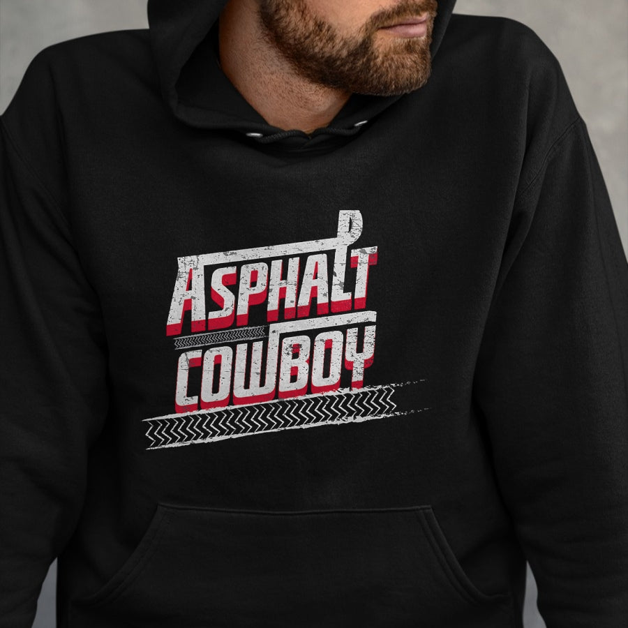 Best Truck Driver Life Shirt, Funny Trucker UnisexT-Shirt/Hoodie/Sweatshirt HLT00 - Asphalt Cowboy Cool Truck Driver Design Trucker T-Shirt (2)
