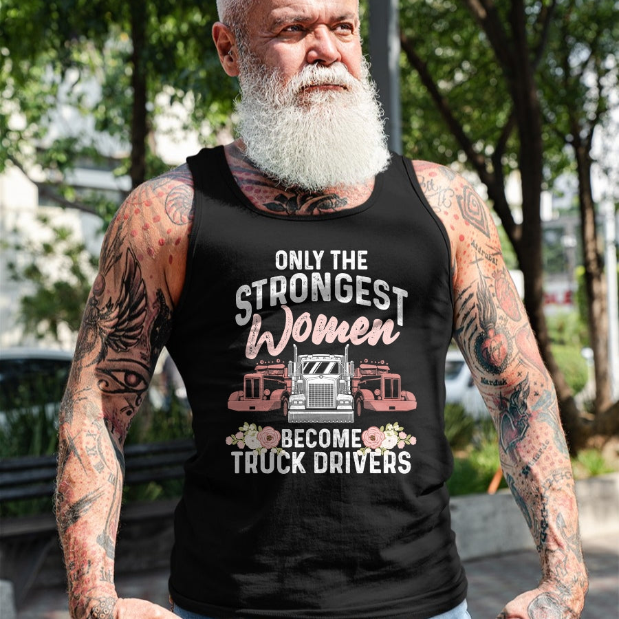 Best Truck Driver Life Shirt, Funny Trucker UnisexT-Shirt/Hoodie/Sweatshirt HLT00 - Funny Female Truck Driver Design For Women Girls Trucking T-Shirt (3)
