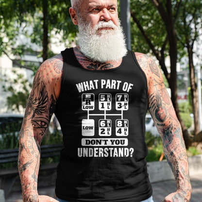 Best Truck Driver Life Shirt, Funny Trucker UnisexT-Shirt/Hoodie/Sweatshirt HLT00 - Funny Trucker Truck Driver Gear Stick Shift T-Shirt