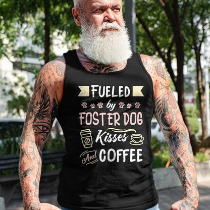 Dog Love Shirt, Dog Lover Gift T-Shirt/Hoodie/Sweatshirt HLT00 - Foster Dog Mom Coffee Lover T-Shirt (1)