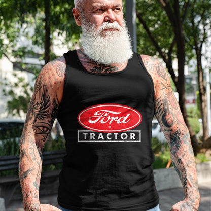 Best Farmer Life Shirt, Funny Farmer UnisexT-Shirt/Hoodie/Sweatshirt HLT00 - Ford Tractor Logo T-Shirt