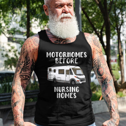Best Grandpa Shirt, Proud Grandpa Unisex T-Shirt/Hoodie/Sweatshirt HLT00 - Funny RV Motorhome Gift For Seniors T-Shirt