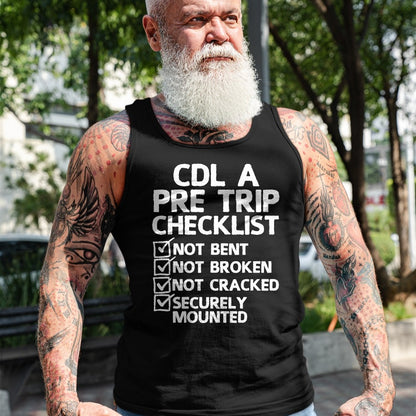Best Truck Driver Life Shirt, Funny Trucker UnisexT-Shirt/Hoodie/Sweatshirt HLT00 - Cool CDL Trucker Art For Men Women Trucking CDL Truck Driver T-Shirt (2)