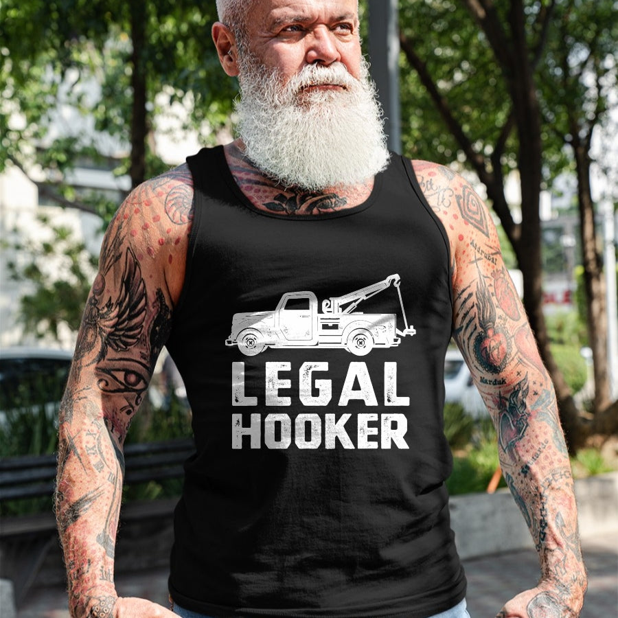Best Truck Driver Life Shirt, Funny Trucker UnisexT-Shirt/Hoodie/Sweatshirt HLT00 - Funny Tow Truck Shirt, Hooking Vehicle Towing Tee Gift T-Shirt