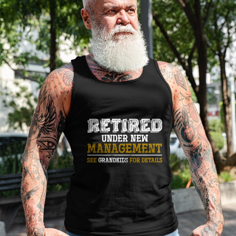 Best Grandpa Shirt, Proud Grandpa Unisex T-Shirt/Hoodie/Sweatshirt HLT00 - Funny Grandkids Grandpa Retirement Gift Retired T-Shirt