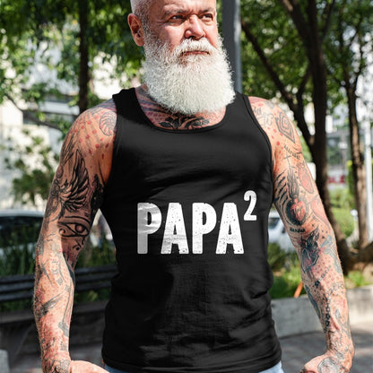 Best Grandpa Shirt, Proud Grandpa Unisex T-Shirt/Hoodie/Sweatshirt HLT00 - Papa 2 Papa Squared For Grandpa from Granddaughter Grandson T-Shirt