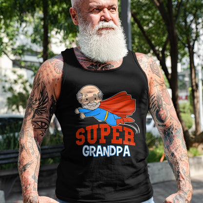 Best Grandpa Shirt, Proud Grandpa Unisex T-Shirt/Hoodie/Sweatshirt HLT00 - Super Grandpa Hero Grandpa Superhero Grandpa T-Shirt