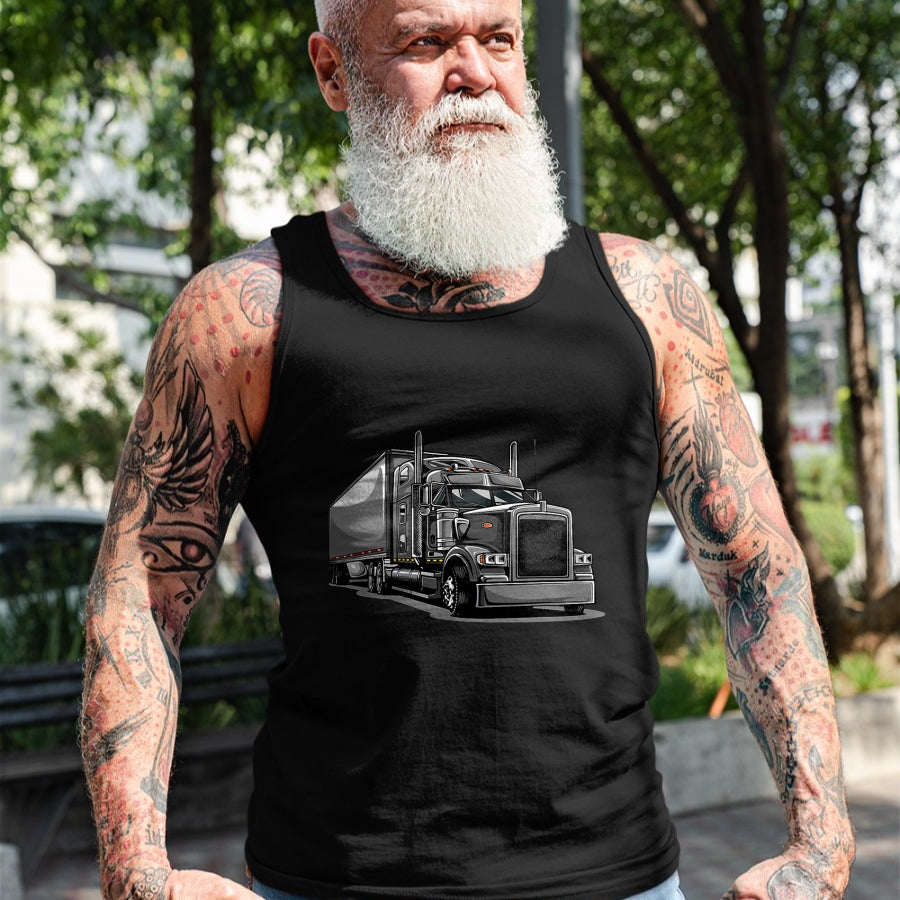Best Truck Driver Life Shirt, Funny Trucker UnisexT-Shirt/Hoodie/Sweatshirt HLT00 - Semi Truck Driver T-Shirt (4)