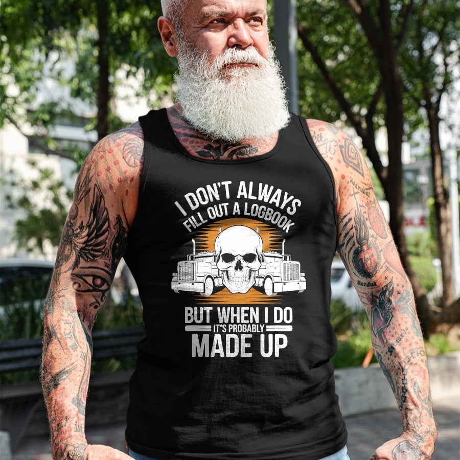 Best Truck Driver Life Shirt, Funny Trucker UnisexT-Shirt/Hoodie/Sweatshirt HLT00 - Best Truck Driver Art for Men Dad Women Trucking CDL Trucker T-Shirt (7)