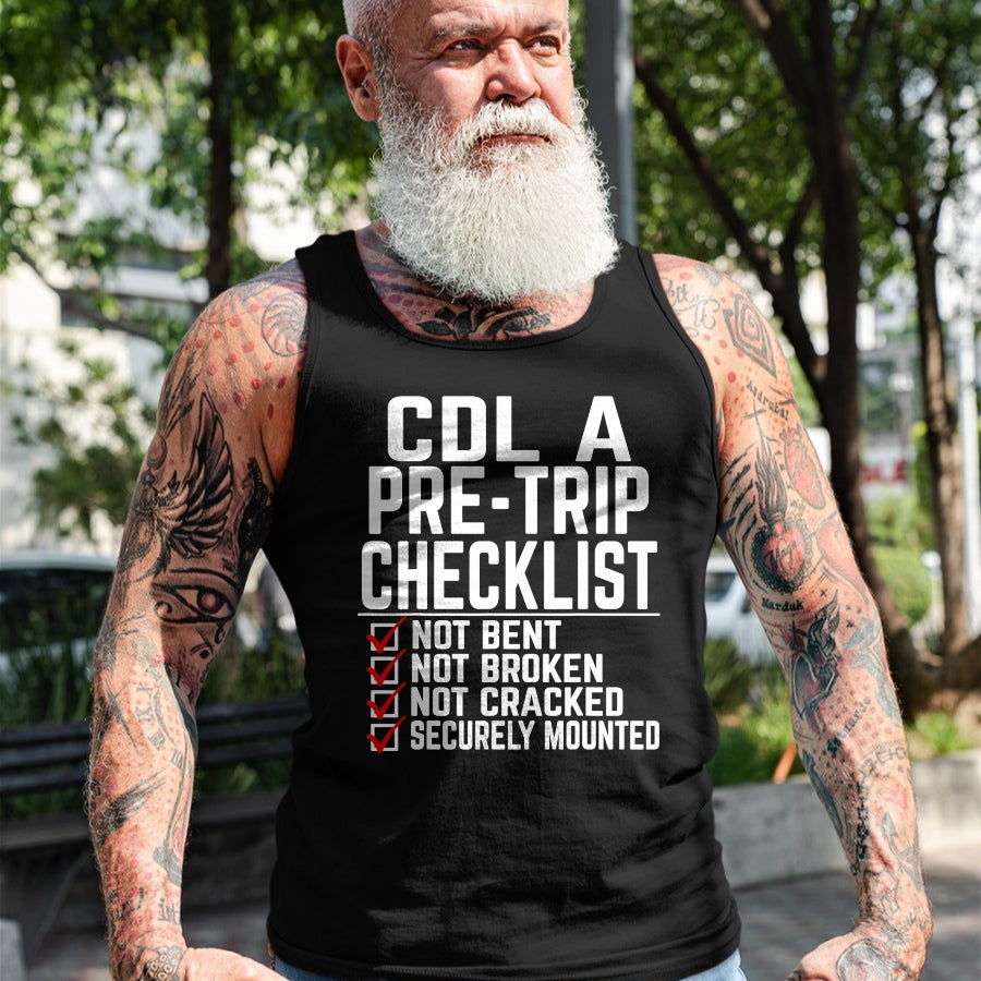Best Truck Driver Life Shirt, Funny Trucker UnisexT-Shirt/Hoodie/Sweatshirt HLT00 - Cool CDL Trucker Art for Men Women Trucking CDL Truck Driver T-Shirt (1)