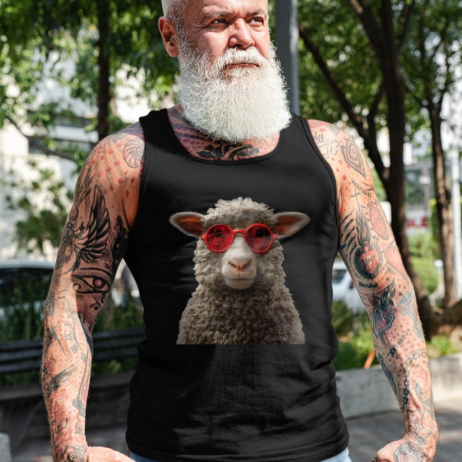 Best Farmer Life Shirt, Funny Farmer UnisexT-Shirt/Hoodie/Sweatshirt HLT00 - Sheep Wearing Sunglasses Funny Graphic T-Shirt