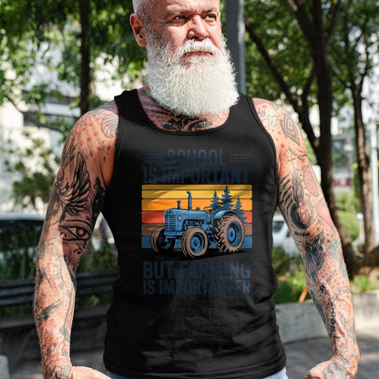 Best Farmer Life Shirt, Funny Farmer UnisexT-Shirt/Hoodie/Sweatshirt HLT00 - Farm Shirt But Farming is Importanter Farmer Tractor Farming T-Shirt