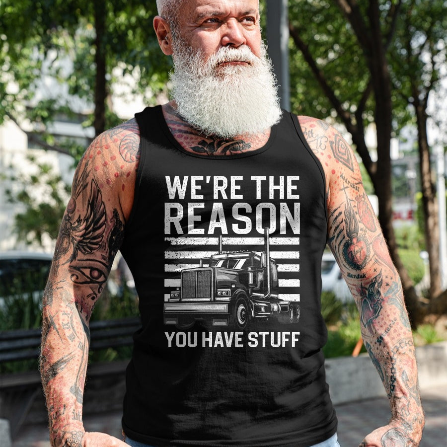 Best Truck Driver Life Shirt, Funny Trucker UnisexT-Shirt/Hoodie/Sweatshirt HLT00 - Funny Trucker Design For Men Women Semi Truck Driver Lover T-Shirt (1)