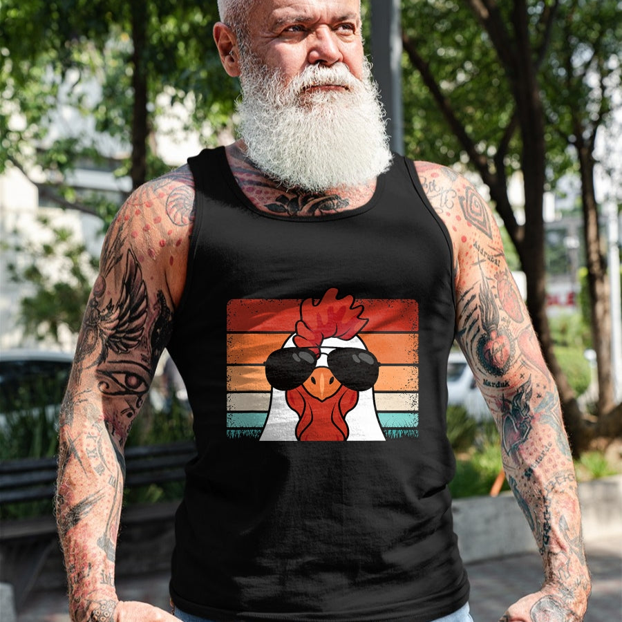 Best Farmer Life Shirt, Funny Farmer UnisexT-Shirt/Hoodie/Sweatshirt HLT00 - Funny Rooster Retro Chicken Farmer Farming Men Boys Kids T-Shirt