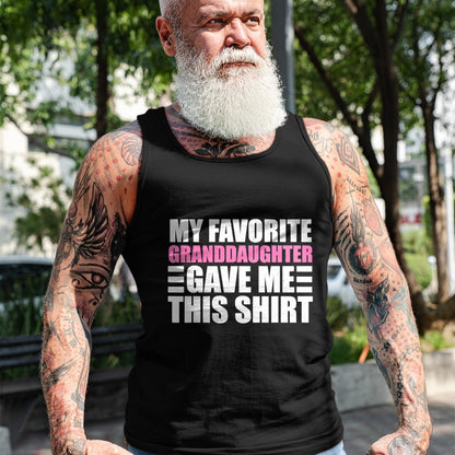 Best Grandpa Shirt, Proud Grandpa Unisex T-Shirt/Hoodie/Sweatshirt HLT00 - Funny Grandpa Art From Granddaughter For Men Grandfather T-Shirt