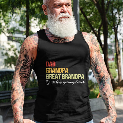 Best Grandpa Shirt, Proud Grandpa Unisex T-Shirt/Hoodie/Sweatshirt HLT00 - Fathers Day From Wife son kids Dad Grandpa Great Grandpa T-Shirt