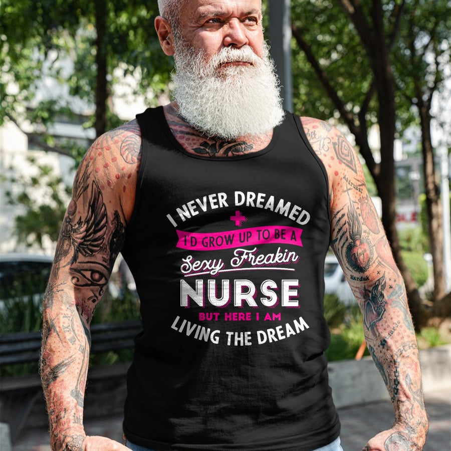 Funny Nurse Shirt, Nurse Unisex T-Shirt/Hoodie/Sweatshirt HLT00 - Sexy Nurse - Funny Nursing & RN Graduation Gifts T-Shirt