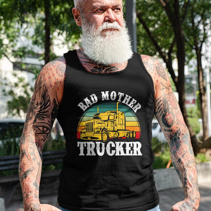 Best Truck Driver Life Shirt, Funny Trucker UnisexT-Shirt/Hoodie/Sweatshirt HLT00 - Funny Trucker Design for Men Big Rig Trucker Truck Driver T-Shirt (2)