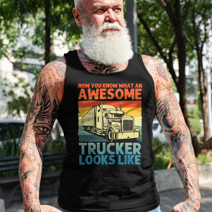 Best Truck Driver Life Shirt, Funny Trucker UnisexT-Shirt/Hoodie/Sweatshirt HLT00 - Best Truck Driver Art for Men Dad Women Trucking CDL Trucker T-Shirt (5)