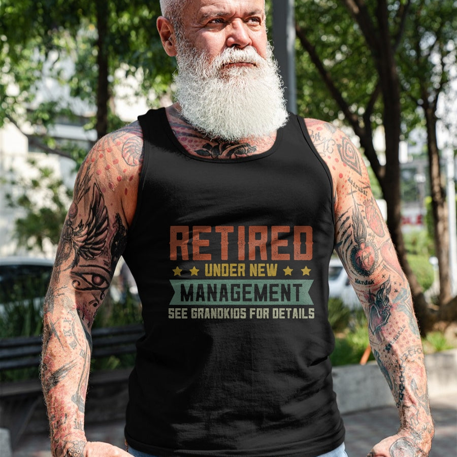 Best Grandpa Shirt, Proud Grandpa Unisex T-Shirt/Hoodie/Sweatshirt HLT00 - Fathers Day Retired Grandpa Shirts, Funny Retirement T-Shirt