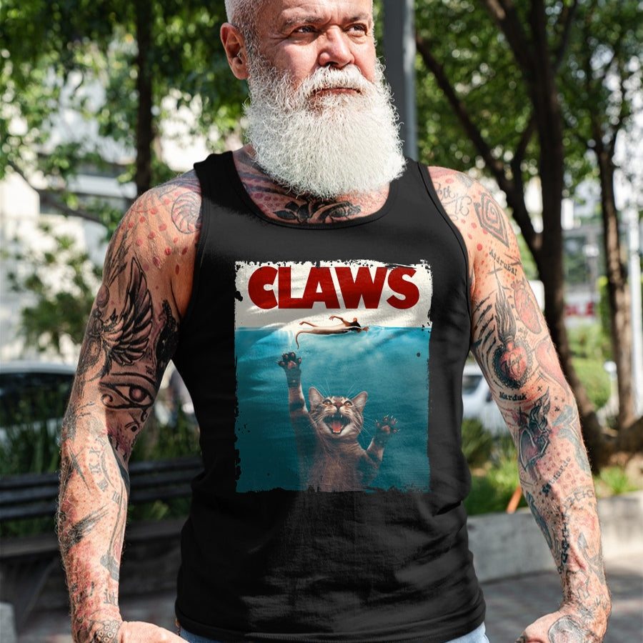 Cat Love Shirt, Funny Cat Lover Gift UnisexT-Shirt/Hoodie/Sweatshirt HLT00 - Claws Funny Cat I Love Cat Paws Cat Parody Animal Lover T-Shirt (1)