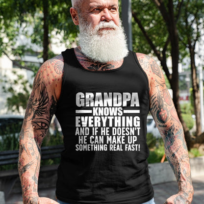 Best Grandpa Shirt, Proud Grandpa Unisex T-Shirt/Hoodie/Sweatshirt HLT00 - Funny Grandpa Art For Grandpa Men Grandfathers Day Papi T-Shirt