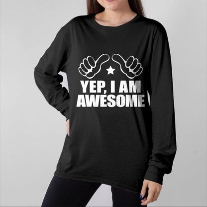 Best Wife Shirt, Wife and Husband Unisex T-Shirt/Hoodie/Sweatshirt HLT00 - I AM AWESOME ME SHIRT, I Know I'm Big Deal Amaze Me TShirt T-Shirt