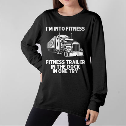 Best Truck Driver Life Shirt, Funny Trucker UnisexT-Shirt/Hoodie/Sweatshirt HLT00 - Best Truck Driver Art for Men Dad Women Trucking CDL Trucker T-Shirt (4)