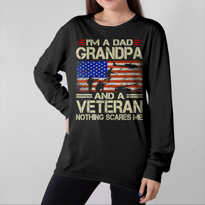 Best Grandpa Shirt, Proud Grandpa Unisex T-Shirt/Hoodie/Sweatshirt HLT00 -Fathers Day Gift Grandpa Gift Dad Grandpa And Veteran T-Shirt