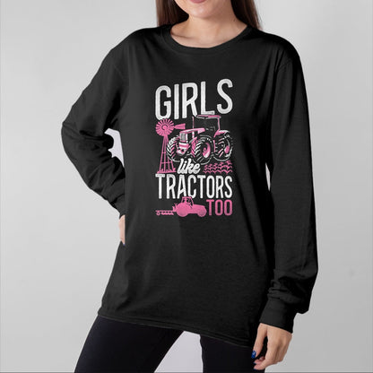 Best Farmer Life Shirt, Funny Farmer UnisexT-Shirt/Hoodie/Sweatshirt HLT00 - Farming Farmer Girl Tractor Tractor Vintage Girls Like T-Shirt