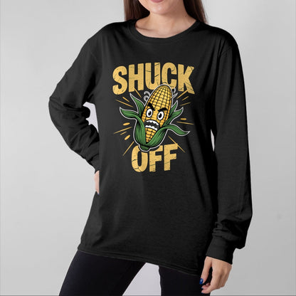 Best Farmer Life Shirt, Funny Farmer UnisexT-Shirt/Hoodie/Sweatshirt HLT00 - Shuck Off Corn Farmer T-Shirt