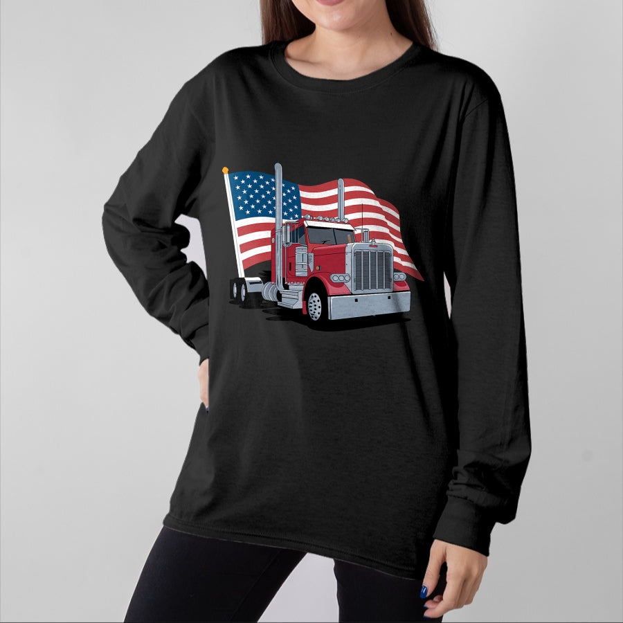 Best Truck Driver Life Shirt, Funny Trucker UnisexT-Shirt/Hoodie/Sweatshirt HLT00 - Best Trucker Art for Men Women Trucking Trucker Truck Driver T-Shirt