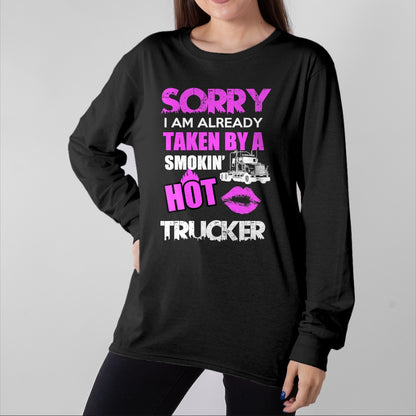 Best Truck Driver Life Shirt, Funny Trucker UnisexT-Shirt/Hoodie/Sweatshirt HLT00 - Funny Truck Driver Tee Trucker Wife Girlfriend Husband Gift T-Shirt
