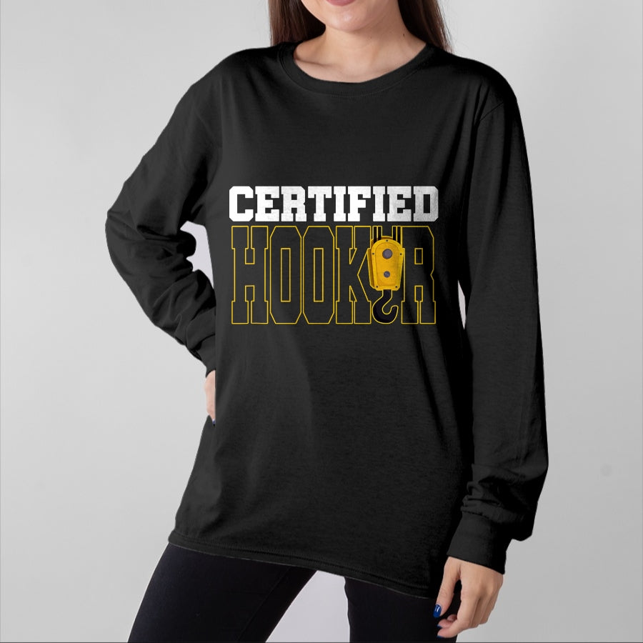 Best Truck Driver Life Shirt, Funny Trucker UnisexT-Shirt/Hoodie/Sweatshirt HLT00 - Certified Hooker  Wrecker  Tow Truck Driver T-Shirt