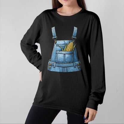 Best Farmer Life Shirt, Funny Farmer UnisexT-Shirt/Hoodie/Sweatshirt HLT00 - Halloween Overalls Corn Farm Costume Farmer Men Women Kids T-Shirt, Men, Black, Large