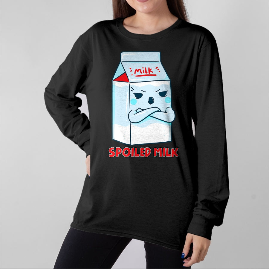 Best Wife Shirt, Wife and Husband Unisex T-Shirt/Hoodie/Sweatshirt HLT00 - Spoiled Milk Cute Kawaii Cartoon Spoiled Kid Child Man Woman T-Shirt