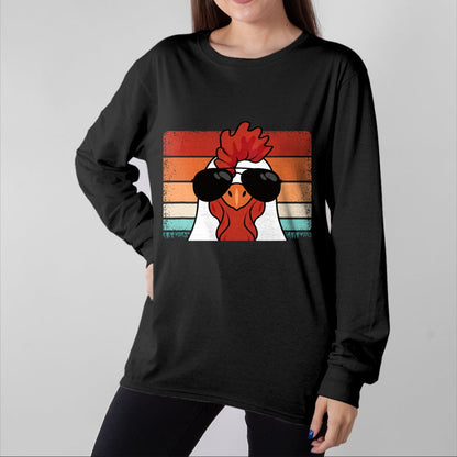 Best Farmer Life Shirt, Funny Farmer UnisexT-Shirt/Hoodie/Sweatshirt HLT00 - Funny Rooster Retro Chicken Farmer Farming Men Boys Kids T-Shirt