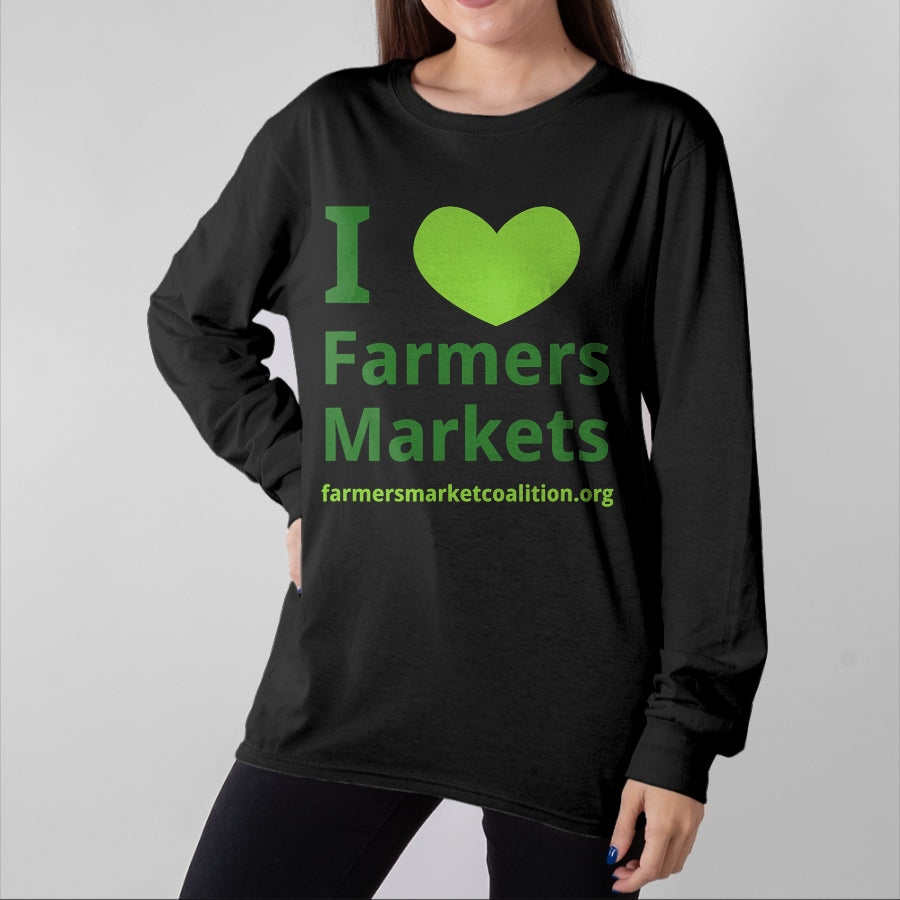 Best Farmer Life Shirt, Funny Farmer UnisexT-Shirt/Hoodie/Sweatshirt HLT00 - I heart Farmers Markets T-Shirt
