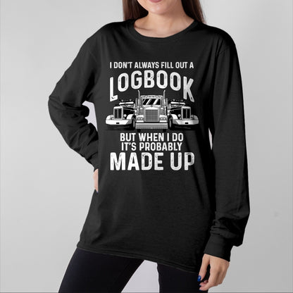 Best Truck Driver Life Shirt, Funny Trucker UnisexT-Shirt/Hoodie/Sweatshirt HLT00 - Best Truck Driver Art For Men Dad Women Trucking CDL Trucker T-Shirt (6)