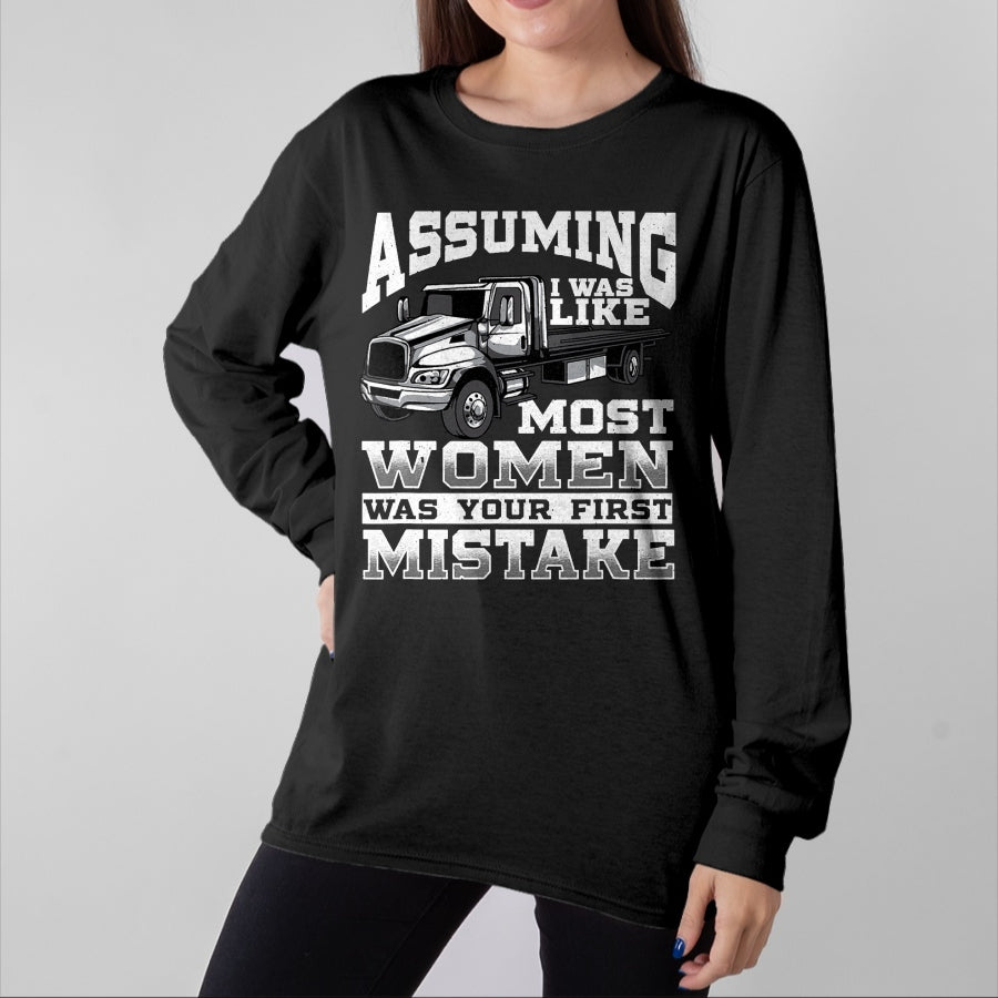 Best Truck Driver Life Shirt, Funny Trucker UnisexT-Shirt/Hoodie/Sweatshirt HLT00 - Female Tow Truck Driver Women Tow Truck T-Shirt