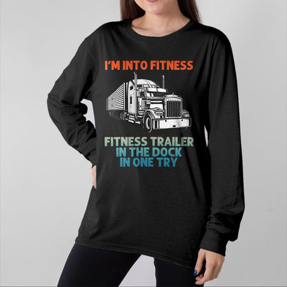 Best Truck Driver Life Shirt, Funny Trucker UnisexT-Shirt/Hoodie/Sweatshirt HLT00 - Best Truck Driver Art for Men Dad Women Trucking CDL Trucker T-Shirt (3)