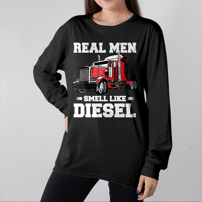 Best Truck Driver Life Shirt, Funny Trucker UnisexT-Shirt/Hoodie/Sweatshirt HLT00 - Funny Trucker Gifts Men Husband Semi Trailer Truck Driver T-Shirt (1)